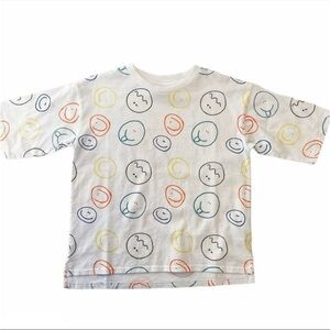 Stem Multicolor Smiley Face Kids T-Shirt